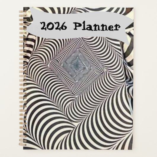 Zebra Print 2026  Planner (Voorkant)