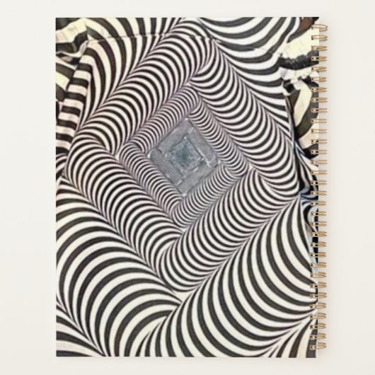 Zebra Print 2026  Planner (Achterkant)