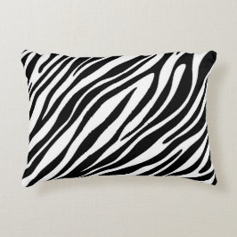 Zebra Print Accent Kussen
