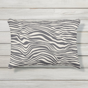 Zebra Print Accent Pillow Buitenkussen