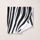 zebra print bad handdoek (Wasdoekje)