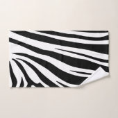 zebra print bad handdoek (Handdoek)
