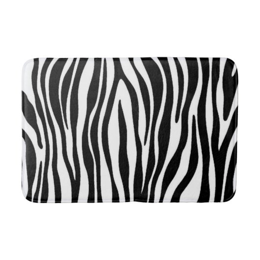 Zebra Print Badmat (Voorkant)