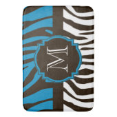 Zebra Print Badmat (Voorkant Verticaal)