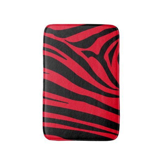  zebra print badmat (Voorkant Verticaal)