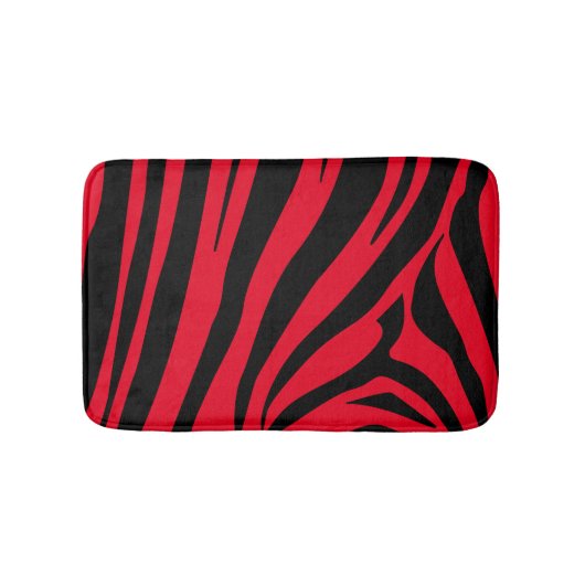 zebra print badmat (Voorkant)