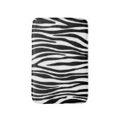 Zebra Print Badmat (Voorkant Verticaal)