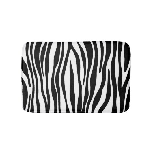 Zebra Print Badmat (Voorkant)