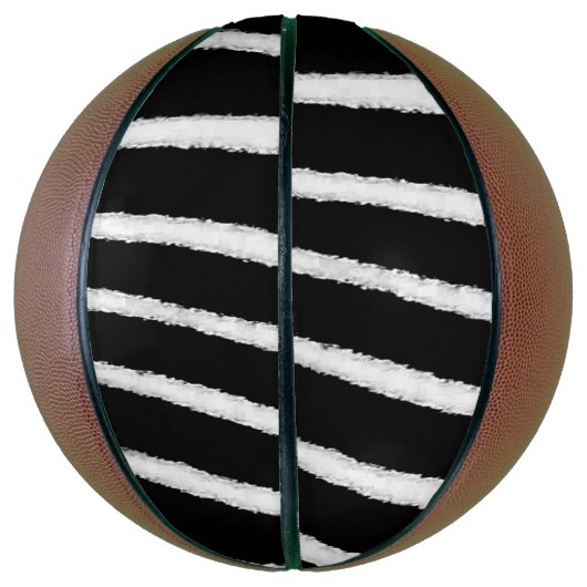 Zebra Print Basketbal (Verticaal)
