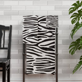 Zebra Print Bathroom Towel set Bad Handdoek