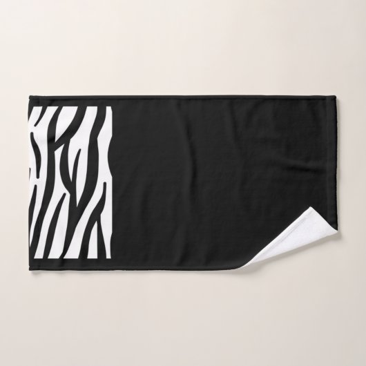Zebra Print Bathroom Towel set Bad Handdoek (Handdoek)