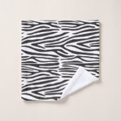 Zebra Print Bathroom Towel set Bad Handdoek (Wasdoekje)