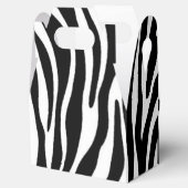 Zebra Print Bedankdoosjes (Geopend)