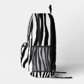 Zebra Print Bedrukte Rugzak (Rechts)