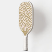 Zebra Print-Beige Pickleball Paddle (Links)
