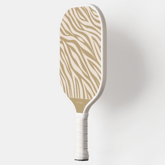 Zebra Print-Beige Pickleball Paddle (Links)