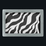 zebra Print Belt Buckle Gift Gesp<br><div class="desc">Het ontwerp komt uit de oorspronkelijke kunst.</div>