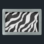 zebra Print Belt Buckle Gift Gesp<br><div class="desc">Het ontwerp komt uit de oorspronkelijke kunst.</div>