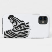 Zebra Print Black en White Stripes Case-Mate iPhone Case (Achterkant (horizontaal))