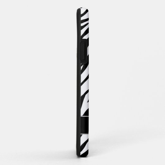 Zebra Print Black & White iPhone 5 Hoesje (Achterkant/rechts)