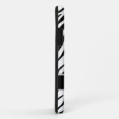 Zebra Print Black & White iPhone 5 Hoesje (Achterkant/rechts)