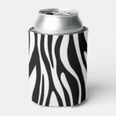 Zebra Print Blikjeskoeler (Blikje Voorkant)
