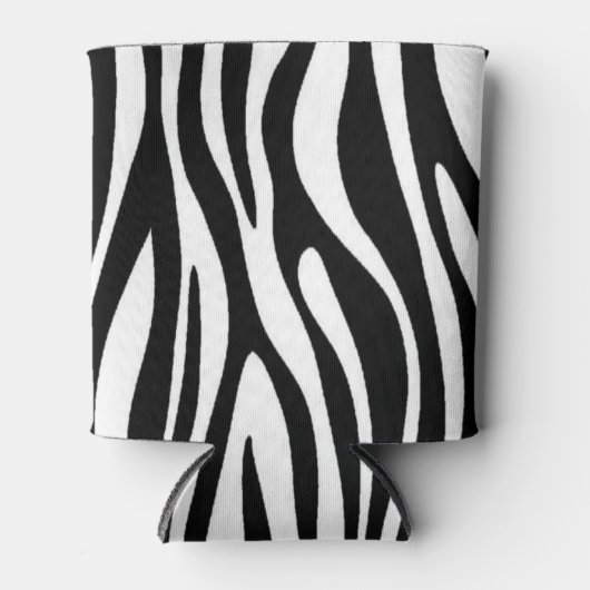 Zebra Print Blikjeskoeler (Voorkant)