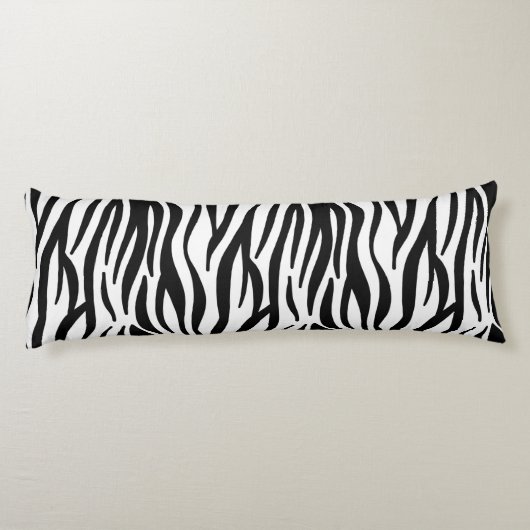 Zebra print body kussen (Achterkant)