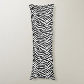 Zebra Print Body Pillow Lichaamskussen (Voorkant Verticaal)