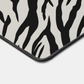 Zebra print bureau mat (Hoek)