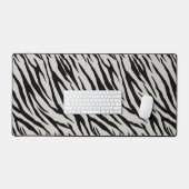 Zebra print bureau mat (Keyboard & Muis)