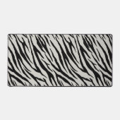 Zebra print bureau mat (Voorkant)