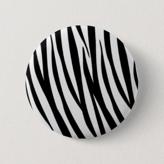 Zebra Print Button (Voorkant)