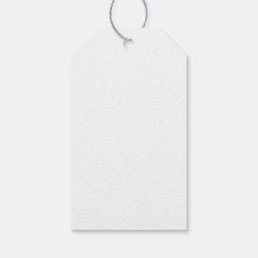 Zebra Print Cadeaulabel (Achterkant)