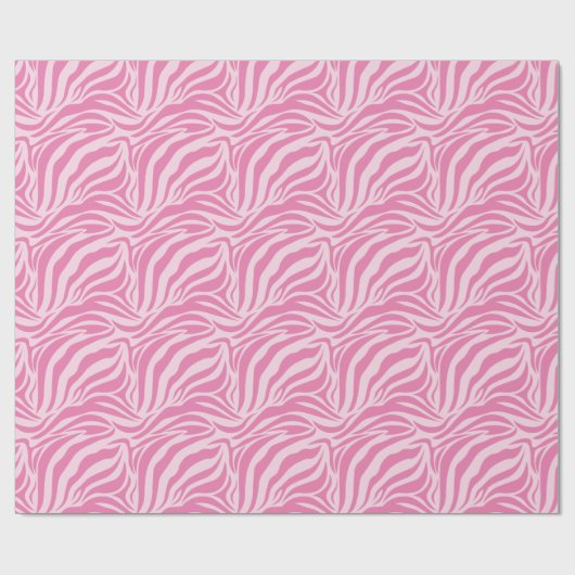 Zebra Print Cadeaupapier (Vlak)