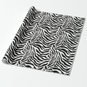 Zebra Print Cadeaupapier (Uitgerold)