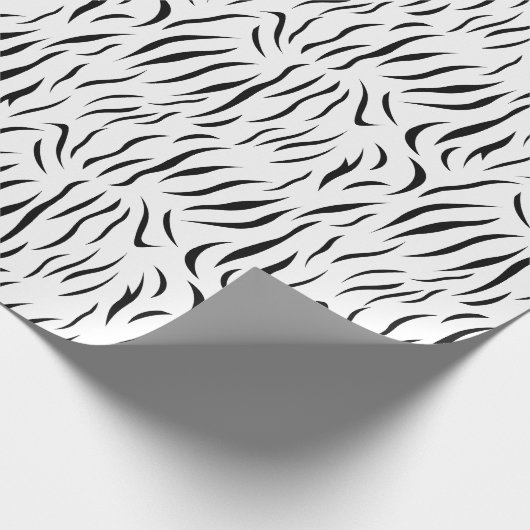 Zebra Print Cadeaupapier (Hoek)