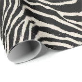 Zebra Print Cadeaupapier (Rol Hoek)