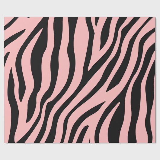 Zebra Print Cadeaupapier (Vlak)