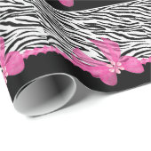 Zebra Print Cadeaupapier (Rol Hoek)