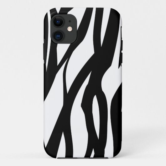 Zebra Print Case-Mate iPhone Case (Achterkant)