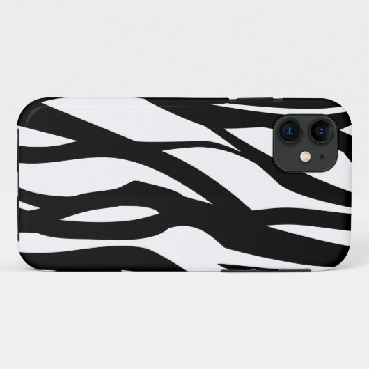 Zebra Print Case-Mate iPhone Case (Achterkant (horizontaal))