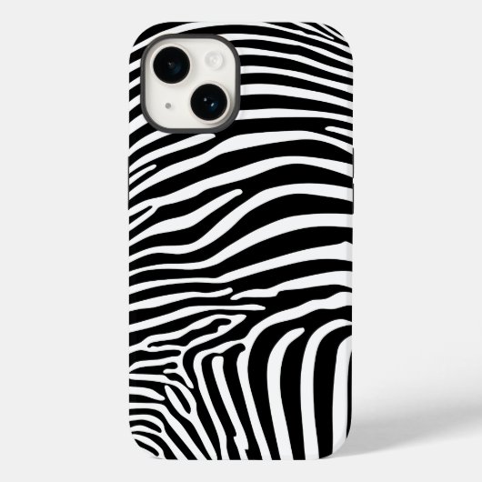 Zebra Print Case-Mate iPhone Case (Achterkant)
