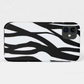 Zebra Print Case-Mate iPhone Case (Achterkant (horizontaal))