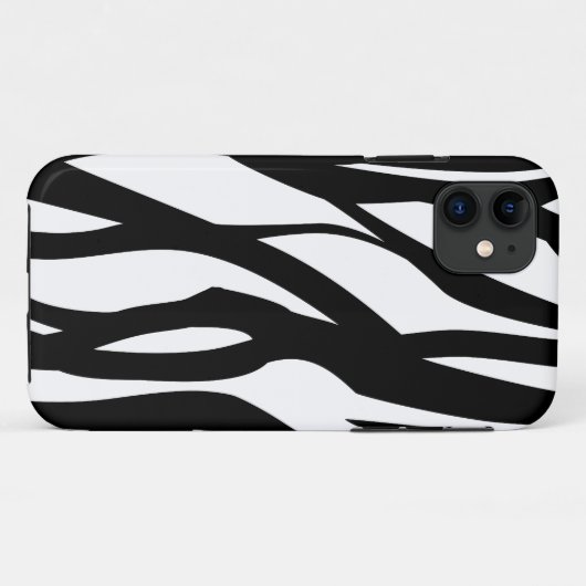 Zebra Print Case-Mate iPhone Case (Achterkant (horizontaal))
