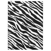 Zebra Print Clipboard Klembord (Achterkant)