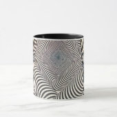 Zebra Print Coffee Mug Mok (Midden)