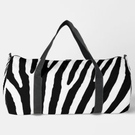Zebra Print Cut Naai Grote Duffel Bag Plunjezak