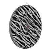 Zebra Print Dart Board Dartbord (Voorkant Links)