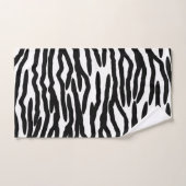 Zebra Print Design Bad Handdoek (Handdoek)